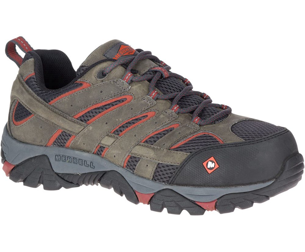 Tenis Homem - Merrell Moab Vertex Vent Comp Toe - Marrom - QPZ574912